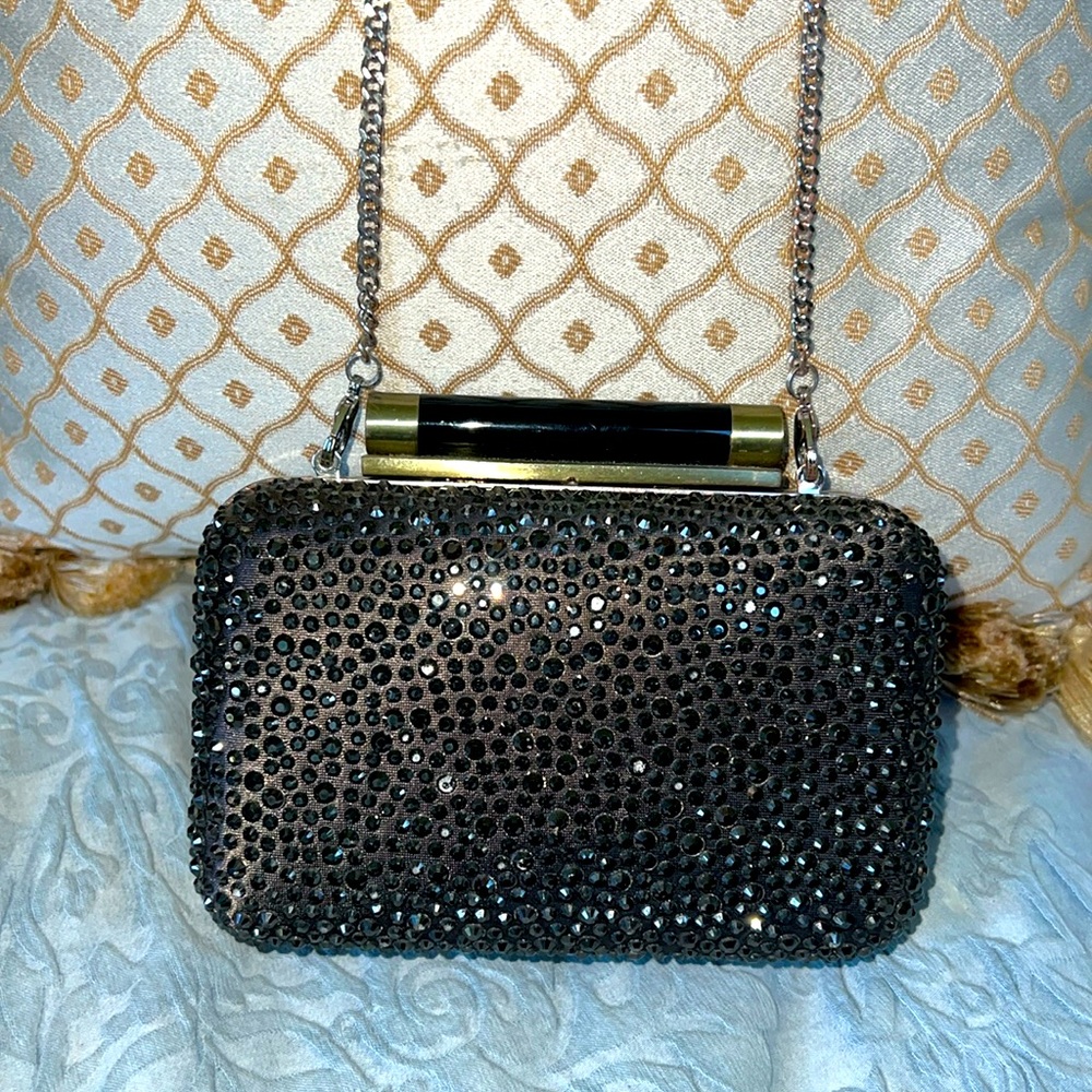 DVF evening clutch bag